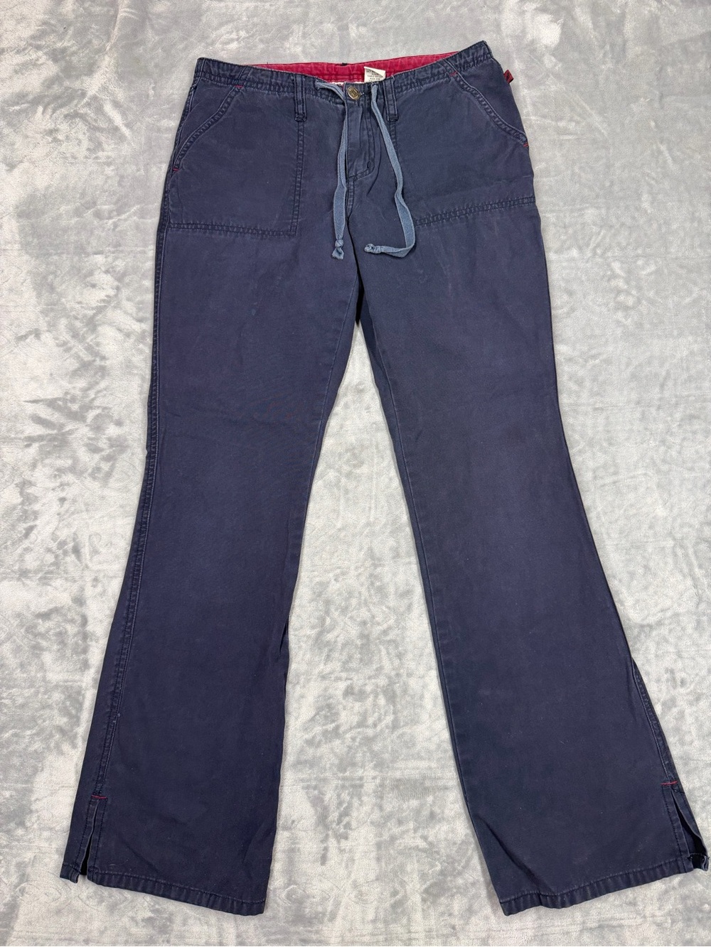 Aeropostale Y2K 100% Cotton Navy Bootcut Pants